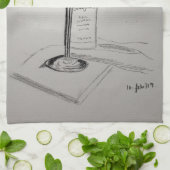 Wine Lovers Kitchen Towel Theedoek (Gevouwen)