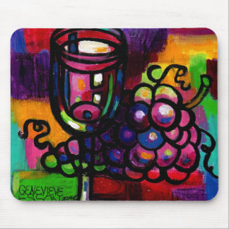 Wine Lovers Mousepad Muismat
