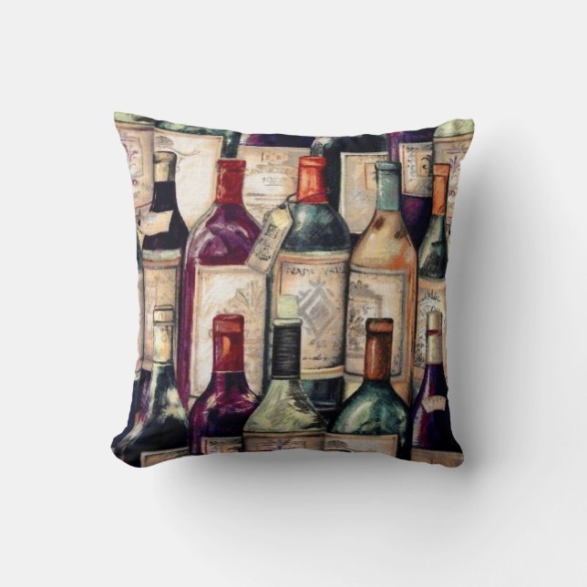 Wine Lovers Pillow Kussen (Voorkant)