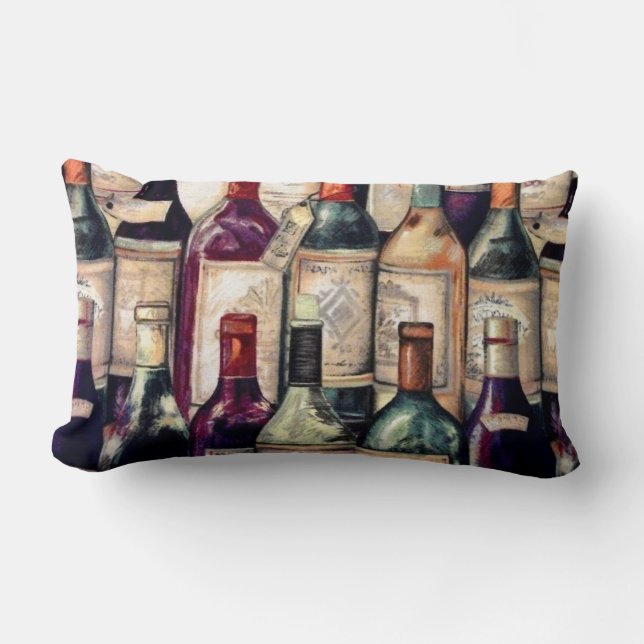 Wine Lovers Pillow Kussen (Voorkant)