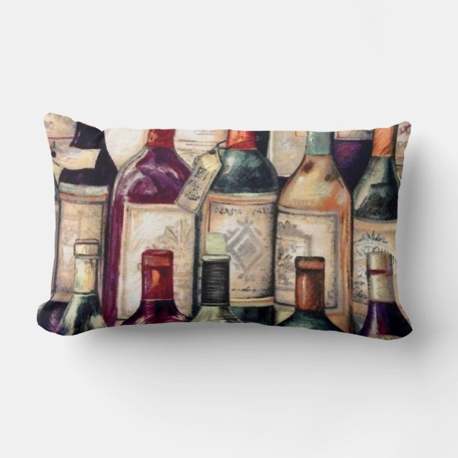 Wine Lovers Pillow Kussen (Voorkant)