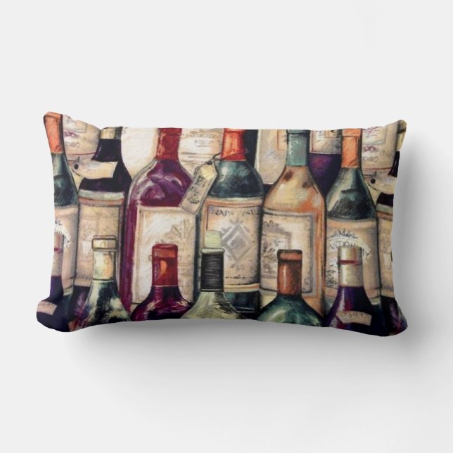Wine Lovers Pillow Kussen (Voorkant)