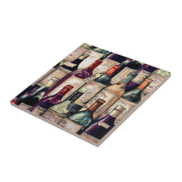 Wine Lovers Tile Tegeltje