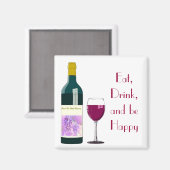 Wine Magnet (Voorkant / Achterkant)
