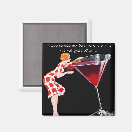 Wine Magnet (Voorkant / Achterkant)