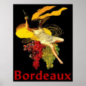 Wine Maid Bordeaux Poster (Voorkant)
