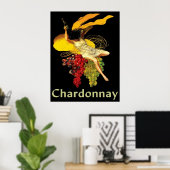 Wine Maid Chardonnay Poster (Thuiskantoor)