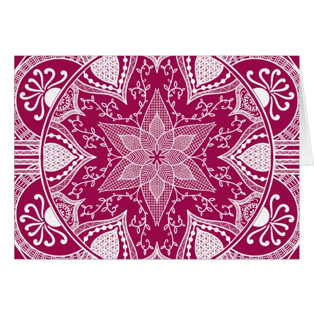 Wine Mandala (Voorkant Horizontaal)