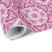 Wine Mandala Cadeaupapier (Rol Hoek)