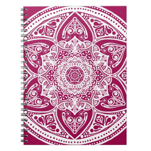 Wine Mandala Notitieboek (Voorkant)