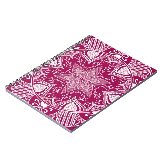 Wine Mandala Notitieboek (Linkerzijde)