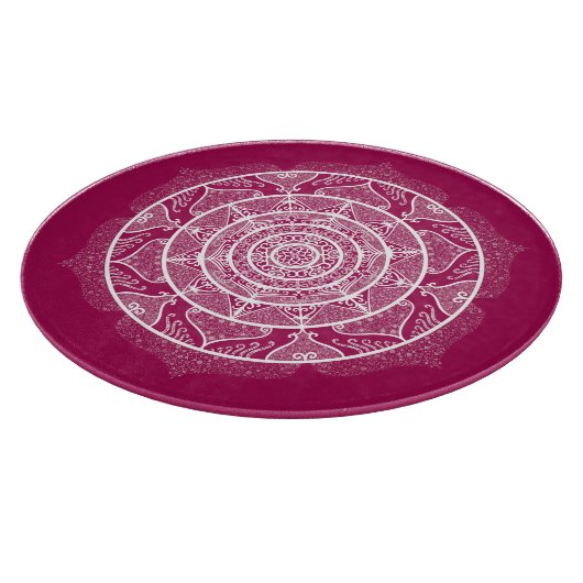 Wine Mandala Snijplank (Hoek)