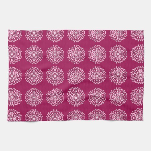 Wine Mandala Theedoek (Horizontaal)