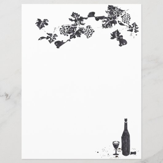 Wine Menu Flyer (Voorkant)