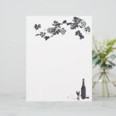Wine Menu Letterhead (Staand voorkant)