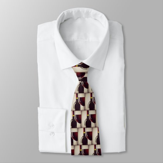 Wine Necktie Stropdas (Gebonden)