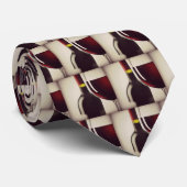 Wine Necktie Stropdas (Opgerold)