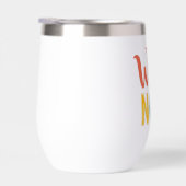 Wine Not Funny Retro Autumn Typography (Rechts)