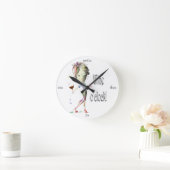 Wine o-klok! Geschenken voor echt gezegde Ronde Klok (Huis)