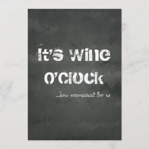 Wine O'Clock Kaart