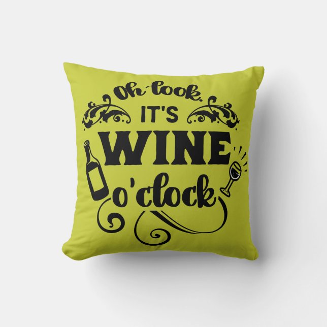 WINE O'CLOCK KUSSEN (Voorkant)