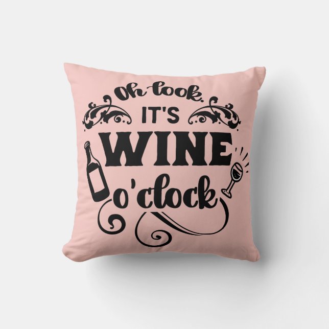 WINE O'CLOCK KUSSEN (Voorkant)