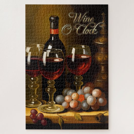 Wine O'Clock Legpuzzel (Verticaal)