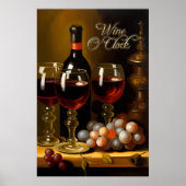 Wine O'Clock Poster (Voorkant)
