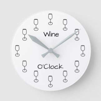 Wine O'Clock Ronde Klok