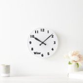 Wine O'Clock Ronde Klok (Huis)