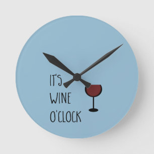 Wine O'Clock Ronde Klok