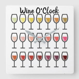 Wine O'Clock Wall klok