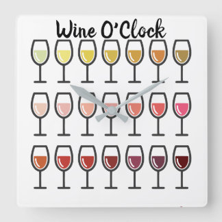 Wine O'Clock Wall klok