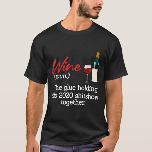 Wine Pajama For Family Mom T-shirt (Voorkant)