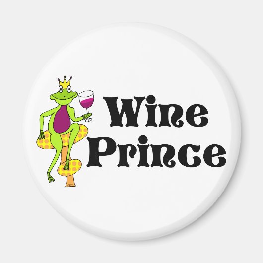 Wine Prince Magneet (Voorkant)