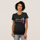 Wine Princess Dark T-Shirt (Voorkant volledig)