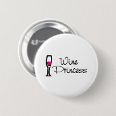 Wine Princess Ronde Button 5,7 Cm (Voorkant /achterkant)