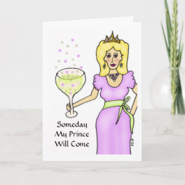 Wine Princess Valentijnsdag Kaart
