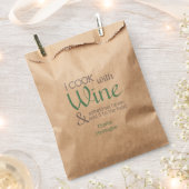 Wine Quote-draagtassen Bedankzakje (Geknipt)