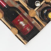 Wine Rack Fleece Blanket (Hoek)
