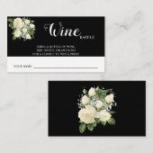 Wine Raffle Wedding Vrijgezellenfeest Card Plaatskaartje (Voorkant / Achterkant)