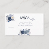 Wine Raffle Wedding Vrijgezellenfeest Card Plaatskaartje (Voorkant)