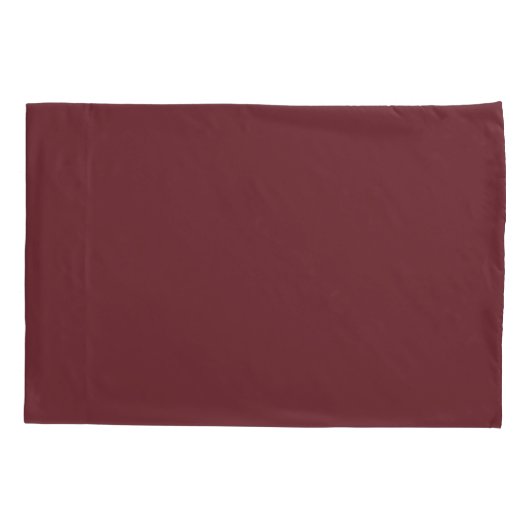 Wine Red Kussensloop (Achterkant)
