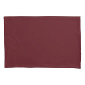 Wine Red Kussensloop (Voorkant)