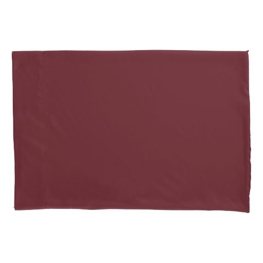 Wine Red Kussensloop (Voorkant)