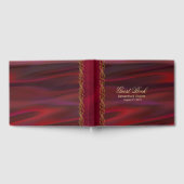 Wine Red Satin Kijk Weddenschap Boek (Volledig)