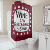 Wine Review 5 sterren Douchegordijn (In situ)