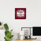 Wine Review 5 sterren Poster Wall Art (Thuiskantoor)