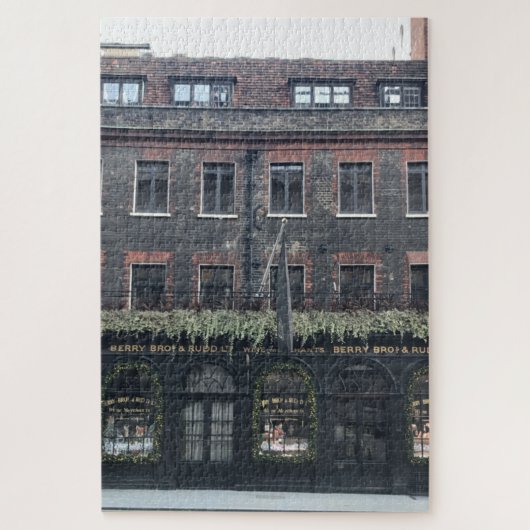 Wine Shop, St. James's Street, Londen, Engeland Legpuzzel (Verticaal)