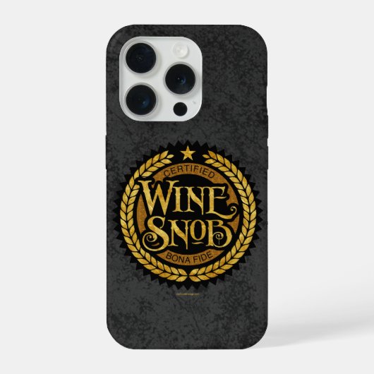 Wine Snob Case-Mate iPhone Hoesje 15 Pro Case (Achterkant)